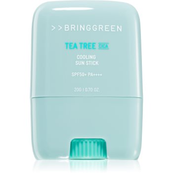 BRINGGREEN Tea Tree Cica Cooling Sun Stick crema protectoare pentru fata stick - imagine 2